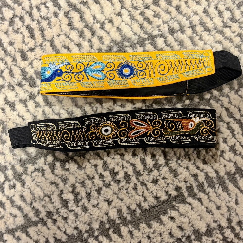 2 Handmade Headbands from Africa